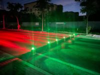 Feux d'obstruction aériens solaires à LED de type B à intensité moyenne, étanches IP66 haute intensité