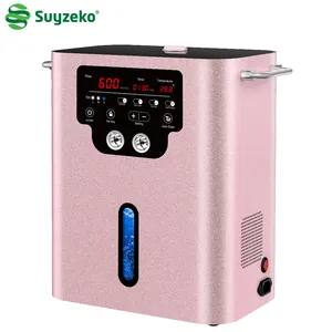 Suyzeko H2 Hidrógeno Gas Inhalador Oxyhydrogen Home Máquina de inhalación de hidrógeno Respiración 600ml