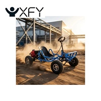 Go Kart de Gasolina Personalizado XFY de 63cc-208cc con Chasis de Alta Resistencia y Asiento Cómodo para Alquiler en Playas, Parques y Recorridos Costeros