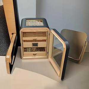 Kelas atas penyimpanan Mini besar Humidor Kuba kayu Cedar dalam stok dari produsen - Product Image 4