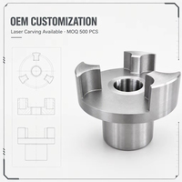 Pièces d'axe en acier inoxydable sur mesure, tournage/fraisage/électroérosion à fil CNC, chromées à froid, certifiées CE, de précision