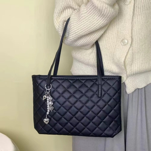 Sac à main élégant pour femme, bandoulière, fermeture ouverte, matière PU, tendance mode - Product Image 5