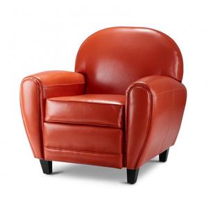 Nouveau design confortable canapé chaise de loisirs salon simple fauteuil en cuir <span class=keywords><strong>rouge</strong></span> - Product Image 1
