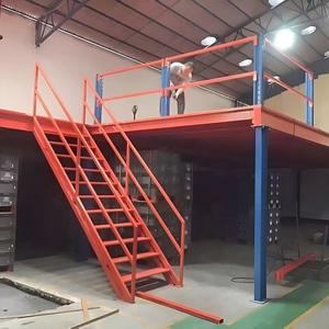פלטפורמת פלדה תעשייתית כבדה לאחסון מטענים ארוכים - Product Image 4