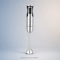 Mixeur Plongeant Portable 300W, 2 Lames, 2 Vitesses, Faible Bruit, Idéal pour Crèmes, Smoothies et Confitures, Cuisine Domestique, En Stock