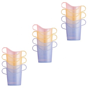 Paper Cup Dispenser Cup Holder Sleeve Custom Clip on Cup Holder Plastic Mug Sleeve Multi Colors Best for Office Home Kitchen Use