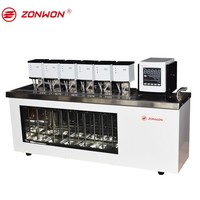 Viscosimètre automatique Ubbelohde ZONWON IVS400 pour la mesure de la viscosité intrinsèque des polymères PET, PA, PLA – Équipement de laboratoire pour les tests moléculaires