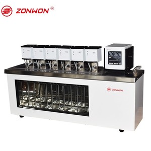 Viscosimètre automatique Ubbelohde ZONWON IVS400 pour la mesure de la viscosité intrinsèque des polymères PET, PA, PLA – Équipement de laboratoire pour les tests moléculaires - Product Image 2
