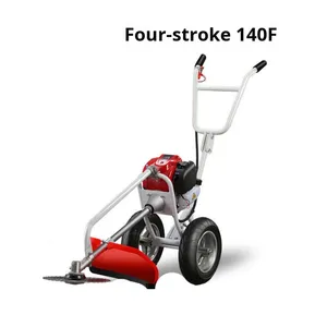 <span class=keywords><strong>Tondeuse</strong></span> à <span class=keywords><strong>Gazon</strong></span> Multifonctionnelle DIY, Moteur Thermique 4 Temps, Désherbeur Poussé, Débroussailleuse Domestique 2 Temps, Motoculteur 6375.cc - Product Image 6