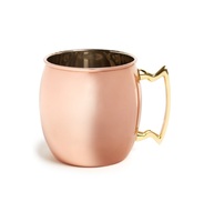 Chope à bière en cuivre artisanale de luxe, design moderne, style vintage, écologique, taille personnalisée, fabricant et exportateur pour les fêtes