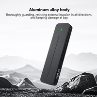 Enclosure SSD M.2 NVMe SATA Dual Protocol 10Gbps USB 3.2 RTL9210B Aluminium untuk Hard Drive PC Mac