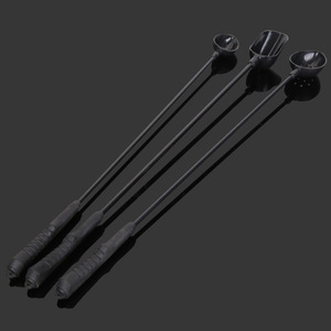 Cuchara de Pesca de Plataforma de Fibra de Carbono Negra para Carpa, Tamaños Pequeño, Mediano y Grande, para Pesca de Fondo en Agua Dulce - Product Image 3