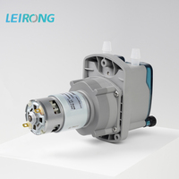 Leirong4000 ml/min pompe de distribution de sirop de jus machine à café haut débit boisson 12v 24v petite pompe péristaltique
