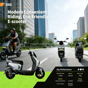 Moto électrique puissante CKD 76V 1000W, deux places, scooter électrique, moto - Product Image 3