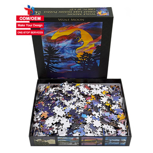 Di alta qualità carta lavagna bianca Design personalizzato <span class=keywords><strong>Puzzle</strong></span> gioco di dimensioni personalizzate meno polveroso <span class=keywords><strong>Puzzle</strong></span> per bambini adulti - Product Image 1