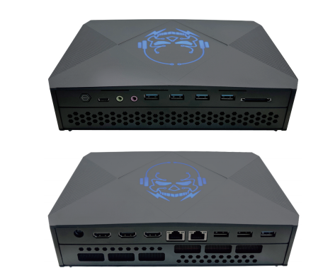 Eglobal Mini Desktop 12th Gen Core I9 12800H RTX3060 5xUSB 3.2 Gen2 Type-C Win10 2xNVME SSD Turbo New AU/US/CN