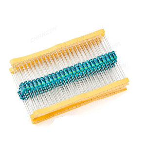 50pcs 36 giá trị 1W 1% 0.1ohm - 1M <span class=keywords><strong>ohm</strong></span> kim loại phim điện Trở 1Watt độ chính xác cao MF cố định 470 1K 2.2K 4.7k 10K 100k 220k 4R7 2K2 - Product Image 1