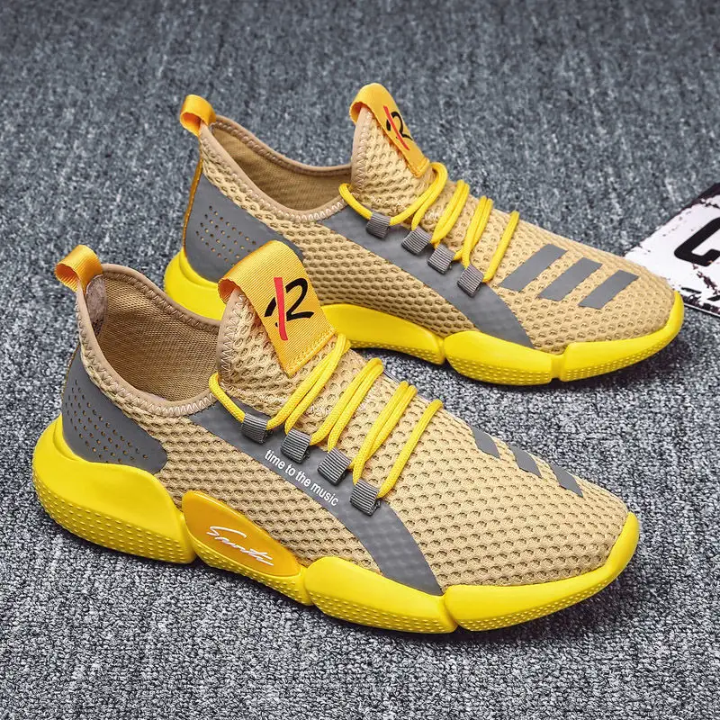 2021 Wholesale Autumn Men's Breathable Slow Walking Wind Casual Shoes Fashion Sneakers Outdoor Shoes