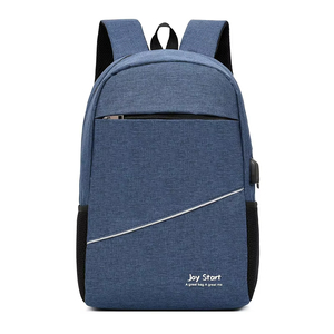 Sac à dos pour ordinateur portable unisexe, étanche, antivol, avec logo personnalisé, pour les voyages, les étudiants, la rentrée scolaire, avec design USB, 20-39L - Product Image 1
