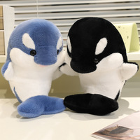 Peluche de Ballena Azul Grande, Orca Bebé Adorable, Juguete de Peluche de Animales Marinos, Muñecos y Almohadas para Máquina de Garras, Gran Venta