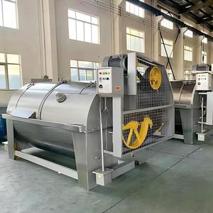 Machine de nettoyage de tissus filtrants, équipement de lavage industriel pour buanderie, grande machine horizontale XGP à tambour de grande capacité, idéale - Product Image 5