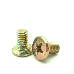 Tornillo de cabeza plana NOMOSION M3 M3.5 KM6 12 de acero con accionamiento cruzado para muebles de madera, norma DIN Clase 8.8 - Product Image 4