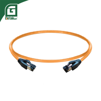 Kabel Patch LAN GETEKnet ODM OEM Flat Slim Bendable untuk UL OFC UTP FTP RJ45, Kabel Jaringan untuk Komunikasi Rumah, Dalam & Luar Ruangan