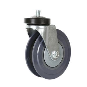 Roda resistente para escalator, substituição de carrinho, haste rosada, rodas giratórias tpu - Product Image 1