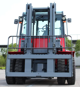 Chariot élévateur contrepoids diesel JAC CPCD80J 8T de haute qualité avec pneus pleins pour usine sidérurgique et opérations logistiques lourdes - Product Image 2