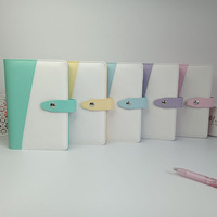 Carnet de budget personnalisé en cuir PU fantaisie, reliure à 6 anneaux, format A6, fermeture éclair, enveloppe pour argent liquide, kit de démarrage financier, planificateurs de budget