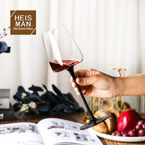 Verre à <span class=keywords><strong>vin</strong></span> à pied long en cristal de <span class=keywords><strong>Bordeaux</strong></span>, moderne, de luxe léger, écologique, de haute qualité, cadeau de mariage, pour <span class=keywords><strong>vin</strong></span> <span class=keywords><strong>rouge</strong></span> et noir - Product Image 6