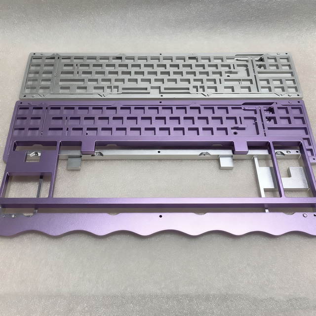 CNC Machining Services 68 Key Custom Best Price Oem Aluminium Mechanical Keyboard Kit CNC Machining by Custom Logo
