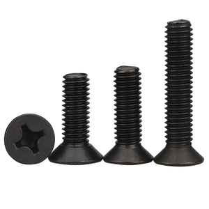 Tornillos de máquina de cabeza avellanada Torx de acero al carbono grado 10.9, chapados en negro, GB2673, de seis lóbulos, M3 M4 M5 M6 M8 M10 - Product Image 4