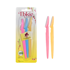 Kit de rasoir 3-en-1 pour le visage, sûr et facile à utiliser, tondeuse à sourcils et outil de dermaplaning pour l'épilation faciale - Product Image 4