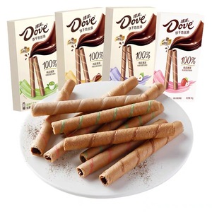 Venta caliente palomas palitos de galletas de chocolate variedad de galletas de sabor a fruta aperitivos exóticos - Product Image 5