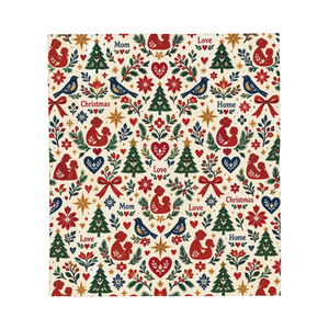 Custom Logo Personalized Soft Fluffy <b>Christmas</b> Ornament Print Comfort Throw <b>Blanket</b> with Picture - Product Image 4