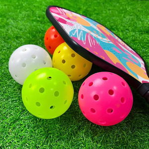 USAPA di alta qualità ha approvato palle dure Pickleball 74mm resistente alle crepe da esterno a 40 fori per attività ricreative attive - Product Image 2