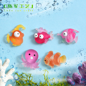 Vente en gros de nouvelles décorations en résine de la série animaux marins tropicaux Weijs, accessoires pour la création de bijoux faits main, attaches pour cheveux, coques de téléphone, etc. - Product Image 4