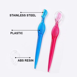 Herramientas <span class=keywords><strong>de</strong></span> Cuidado <span class=keywords><strong>de</strong></span> Maquillaje, Depilación Facial, Depiladora <span class=keywords><strong>de</strong></span> Cejas <span class=keywords><strong>de</strong></span> Acero Inoxidable para Mujer, Recortadora <span class=keywords><strong>de</strong></span> Cejas, Depiladora Facial <span class=keywords><strong>de</strong></span> Seguridad - Product Image 4