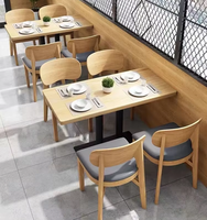 Meubles à prix abordable pour restaurant, salon de thé, fast-food, café : Ensemble confortable de canapé, banquette, chaise et table