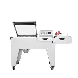 DFM5540 2 in1 L type sealer sealing packager and shrink packaging machine shrink sealing and cutting all in machine