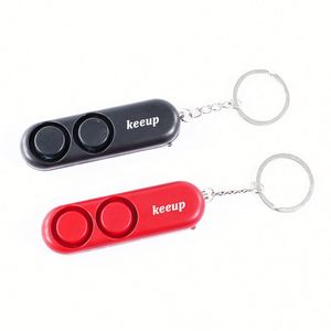 Bulk Fancy <b>Small</b> Girls Finger Ring Wholesale Custom Self Defense Alarm Keychain for Women - Product Image 1