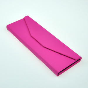 Estuche de Gafas Plegable Triangular Portátil con Logotipo Personalizado, <span class=keywords><strong>Caja</strong></span> Negra, Estuche Óptico de Alta Calidad - Product Image 3