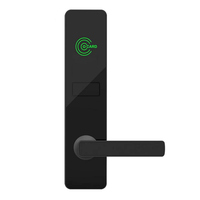 Sécurité numérique sans clé de serrure de porte d'hôtel serrure à cylindre