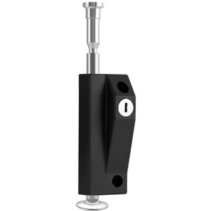 Verrou rotatif en alliage de zinc pour porte tournante, à fixation en surface, avec trou pour clé, modèle Sound Of The Shock - Product Image 1