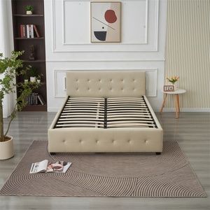 <span class=keywords><strong>Lit</strong></span> rembourré <span class=keywords><strong>de</strong></span> luxe au design moderne et minimaliste, avec <span class=keywords><strong>lit</strong></span> <span class=keywords><strong>gigogne</strong></span>, <span class=keywords><strong>lit</strong></span> confortable <span class=keywords><strong>de</strong></span> haute qualité disponible en tailles Queen, Double et Simple - Product Image 4