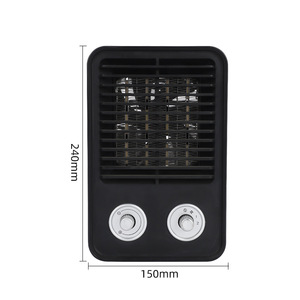 Electric Heater 240x150mm PTC Fan Heating Element Constant Temperature Small Tabletop Heater - Product Image 1