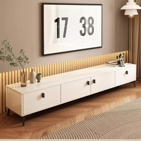 Nouveau Design Meubles Télévision Modernes Meuble Bas TV Muraux Éléments Bas Rangement TV