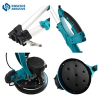 Hot Sales Foldable Drywall Sander With LED Machine Self Absorption Dust-free Wall Electric Grinder Sanders Sanding Tools