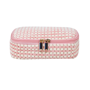 Borsa per il Trucco Wandering Nature, Organizer da Viaggio per Cosmetici e Pennelli in Velluto Vegano per Donne - Product Image 3